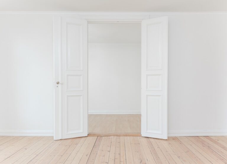 interior, indoor, white, wall, open, door, floor, door, door, door, door, door, floor